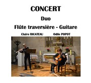 Odile Popot & Claire Ricateau : Duo Flûte Traversière Guitare Eglise St Martin Affiche