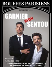 Garnier contre Sentou Thtre des Bouffes Parisiens Affiche