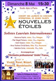 Orchestre & Solistes virtuoses : Vivaldi, Ravel, Mozart, Piazzolla, Mendelssohn... glise St Philippe du Roule Affiche