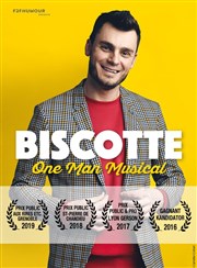 Biscotte dans One man musical Petit Palais des Glaces Affiche