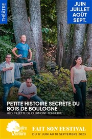 Petite histoire secrète du bois de Boulogne Thtre de Verdure-jardin Shakespeare Affiche