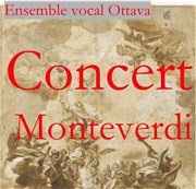 Monteverdi, Musica sacra Chapelle Notre Dame des Anges Affiche