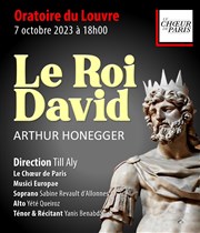 Le Roi David L'oratoire du Louvre Affiche