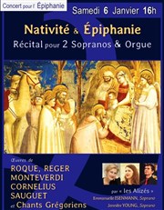 Récital pour 2 Sopranos & Orgue : Nativité & Épiphanie Couvent de l'Annonciation Affiche