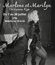 Marlene et Marilyn Cabaret Le Marseillais Affiche