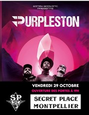 Purpleston + I Am Stramgram Secret Place Affiche