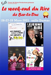 Pass 3 jours | Week-End du Rire de Bar-le-Duc Salle Dumas Affiche