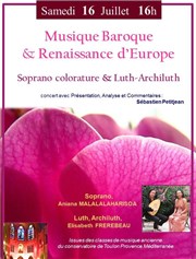 Musique Baroque & Renaissance d'Europe Eglise Saint André de l'Europe Affiche