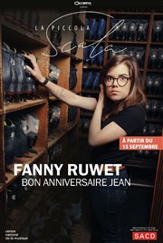 Fanny Ruwet dans Bon anniversaire Jean La Piccola Scala Affiche