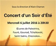 Concert d'un Soir d'Été | Choeur Alain Charron Eglise luthrienne de la Trinit Affiche