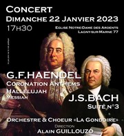 Haendel / Bach Eglise Notre Dame des Ardents Affiche