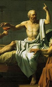 Apologie de Socrate Thtre Antoine Watteau Affiche