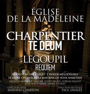 Te Deum de Charpentier Eglise de la Madeleine Affiche