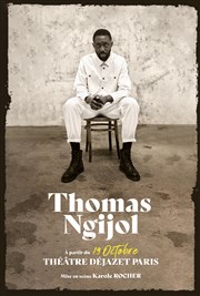 Thomas Ngijol dans L'oeil du tigre Théâtre Déjazet Affiche