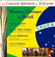 Musique Classique du Brésil Eglise Saint Sverin Affiche