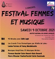 Festival Femmes et Musique Institut national des Jeunes aveugles Affiche