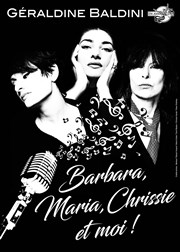 Barbara, Maria, Chrissie et moi Café Théâtre le Flibustier Affiche