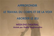 Week-end théâtral : Corps voix et jeu La Boutonnire Affiche