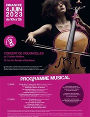 Concert de Femmes Violoncellistes Théâtre Molière Affiche