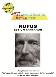 Rufus dans Rufus est un fanfaron Caf de la Gare Affiche