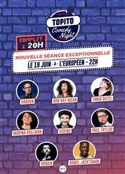 Topito comedy night L'Europen Affiche