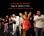 Stage de théâtre d'impro à Paris La Fabrique du Comdien Affiche