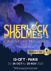 Sherlock Holmes, l'Aventure Musicale Théâtre Le 13ème Art - Grande salle Affiche