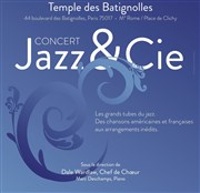 Jazz & Cie 2020 Temple des Batignolles Affiche