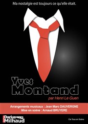 Yves Montand par Henri Le Guen Thtre Darius Milhaud Affiche