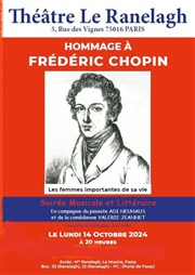 Hommage à Frederic Chopin : Les femmes importantes de sa vie Thtre le Ranelagh Affiche