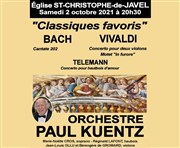 Orchestre Paul Kuentz Eglise Saint-Christophe de Javel Affiche
