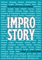 Impro Story Improvi'bar Affiche