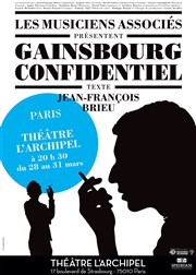 Gainsbourg confidentiel L'Archipel - Salle 2 - rouge Affiche
