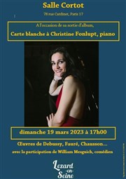 Carte blanche à Christine Fonlupt, piano Salle Cortot Affiche