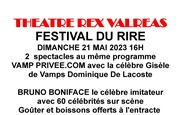 Festival du rire Cinma Thtre Le Rex Affiche