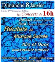 Haendel : Le Messie + Bach : Oratorio de Noël Eglise Notre Dame de la Salette Affiche