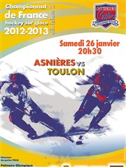 Hockey sur glace Division 2 : Championnat de France Asnières vs Toulon La patinoire Olympique d'Asnires Affiche