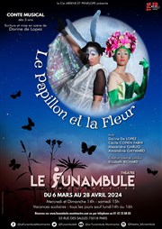 Le Papillon et la fleur Le Funambule Montmartre Affiche