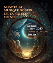 Chants et musique soufis de la vallée du Nil Théâtre de la Clarté Affiche