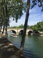 Visite guidée : Baudelaire entre terre et Seine | par Elisabeth et Catherine Mtro Pont Marie Affiche