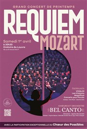 Grand concert de printemps : Requiem Mozart / Vivaldi L'oratoire du Louvre Affiche