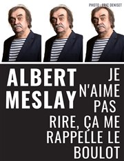 Albert Meslay dans Je n'aime pas rire, cela me rappelle le boulot Le Zygo Comdie Affiche
