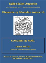 Concert de Noël à Saint-Augustin Eglise Saint-Augustin Affiche