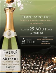 Requiem de Fauré / Kyrie en ré mineur de Mozart/ Cantique de Jean-Racine / Symphonie 25 de Mozart Temple Saint Eloi Affiche