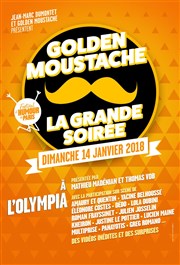 La Grande Soirée Golden Moustache L'Olympia Affiche