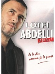 Lotfi Abdelli dans À 50 ans La Comdie de Lille Affiche