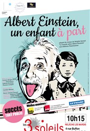 Albert Einstein, un enfant à part Les 3 soleils Affiche