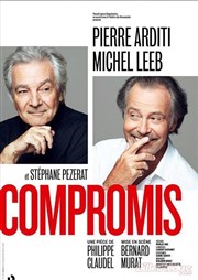 Compromis | avec Michel Leeb et Pierre Arditi Thatre du Blanc mesnil Affiche