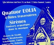 Sirènes | Par le Quatuor Eolia Temple St Pierre de Paris Affiche