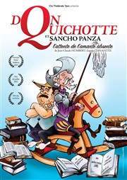 Don Quichotte et Sancho Panza Pixel Avignon Affiche